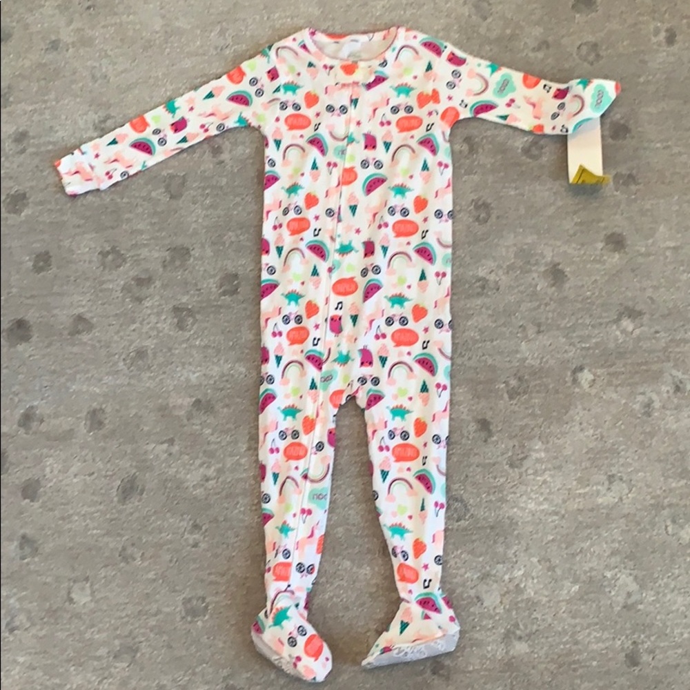 carters footed pajamas!